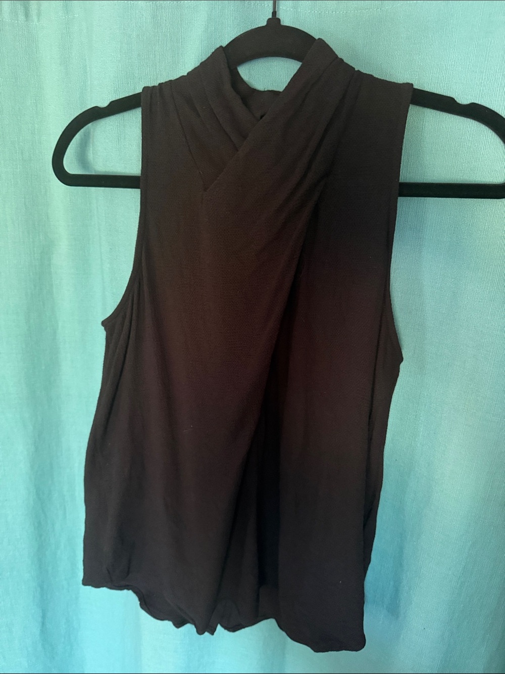 Maeve by Anthropologie sleeveless top. Corporate goth, dark academia, indie